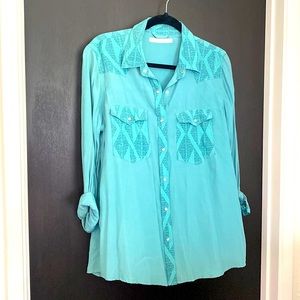 Manaola cowgirl blouse